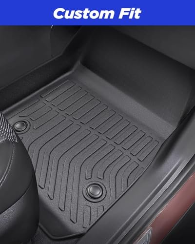 BAMACAR - All Weather Floor Mats Cargo Liner for Chevrolet Chevy Blazer 2025 2024-2019 (Gas Only) Waterproof Nonslip Rubber f