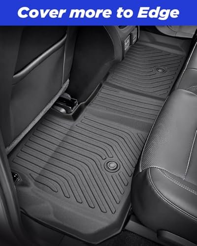 BAMACAR - All Weather Floor Mats Cargo Liner for Chevrolet Chevy Blazer 2025 2024-2019 (Gas Only) Waterproof Nonslip Rubber f